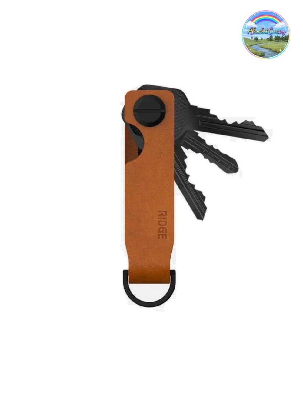 Ridge Key Organizer Compact Key Holder Aluminum Keychain 2-6 Keys Minimalist